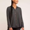 Tops * | Thread & Supply Jovie Top Forest Plaid