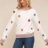 Sweaters + Cardigans * | Thread & Supply Whimsy Sweater Rainbow Stars