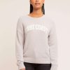 Sweaters + Cardigans * | Thread & Supply East Coast Sweater Sale Grey White