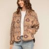 Outerwear * | Thread & Supply Dacey Jacket Sale Beige Aztec