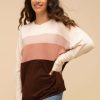 Tops * | Thread & Supply Sale Evenfall Pullover Sedona Color Block