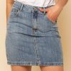 Bottoms * | Thread & Supply Duff Skirt Denim